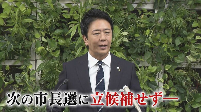 市長選“5選不出馬” 決断の背景は? 「次にバトンを繋ぐのも仕事」 天神ビッグバン 地下鉄延伸 人口20万人増 【福岡発】|FNNプライムオンライン