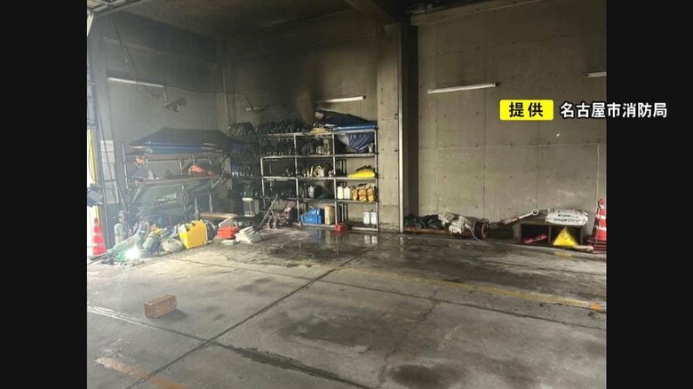 消防署出張所の車庫で火災 隊員が使った電気ストーブ等の近くが激しく燃える 電気トラブルによる出火の可能性も｜FNNプライムオンライン