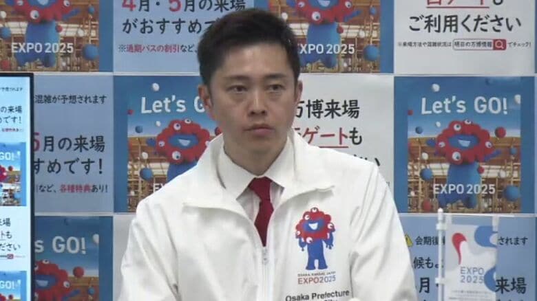 【速報】吉村知事　万博来場者数「関係者含んで発表」は「内訳示していれば問題ない。水増しにならない」｜FNNプライムオンライン