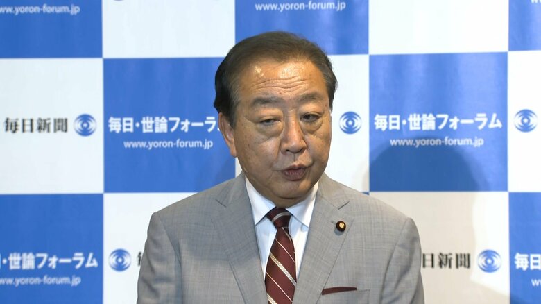 立憲・野田代表「部分連合的に政策協議で物事を進める方が国会は機能する」　連立拡大は「相当難しい」｜FNNプライムオンライン