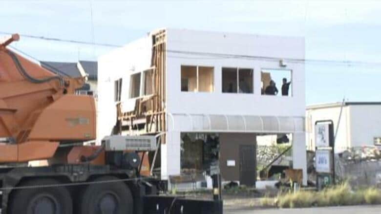 【台風情報】突風が発生したと見られる牧之原市の徐々に明らかに　住宅被害は228棟　カーポートや自転車置き場の倒壊も　被害はまだ増える見通し　23人が重軽傷｜FNNプライムオンライン