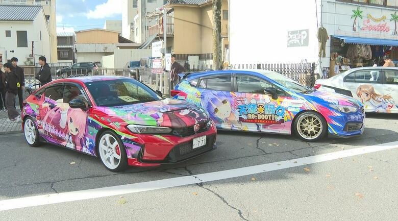 「コスプレ」に「痛車」も！　 サブカルチャーで街を盛り上げ　中心市街地で賑やかに　長野・飯田市｜FNNプライムオンライン
