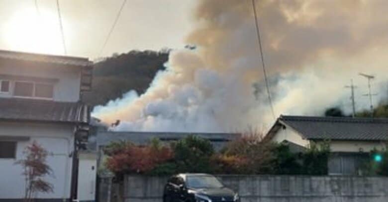 【速報】岡山市のJR瀬戸大橋線・植松駅近くで建物火災「２階から火が出ている」と消防に通報【岡山】｜FNNプライムオンライン