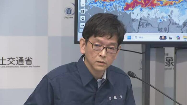 気象庁は「今後雨が強まる可能性がある」と引き続き警戒呼びかけ　富山県氷見市に「レベル5大雨特別警報」｜FNNプライムオンライン