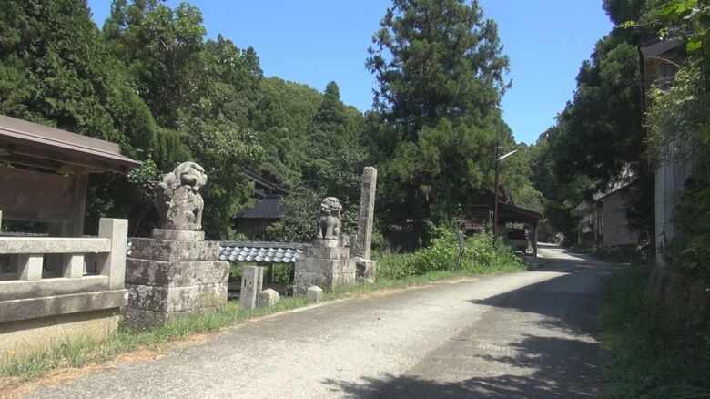 西三川砂金山は案内がないとわかりづらい？