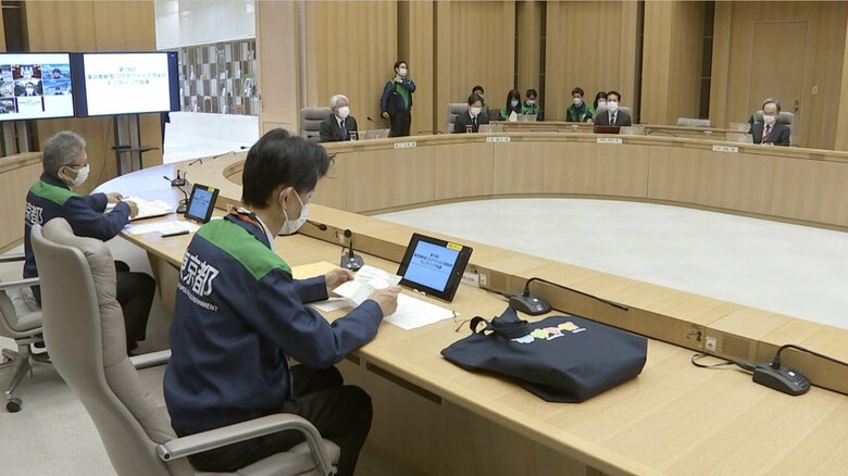 東京都モニタリング会議（午後1時 都庁）