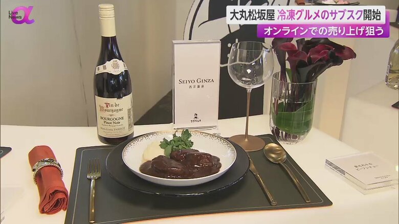 「西洋銀座」のメニュー例