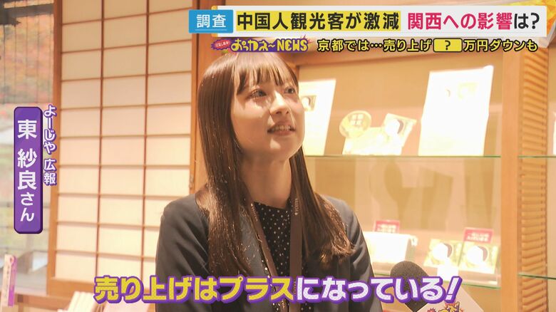 よーじや広報 東紗良さん