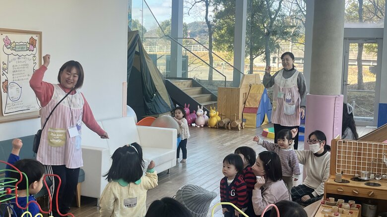 長崎女子短大附属幼稚園の「出張幼稚園」