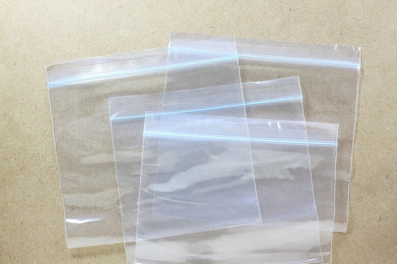 混入した「異物」はチャック付きの袋で保管して（画像はイメージ）