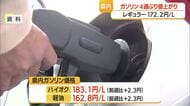 【ガソリン／山形】レギュラー172.2円/L（前週比+2.2円）全国平均+4.7円…4週ぶり値上がり