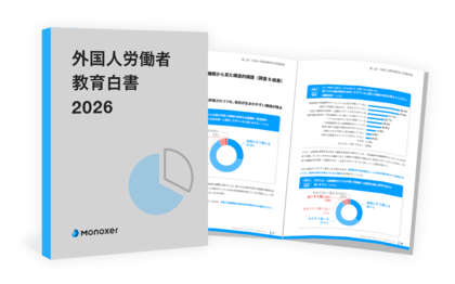 雇用企業1,067名・就労支援機関111名の大規模調査で浮き彫りになる「外国人労働者教育」の構造的課題。IDEATECH、モノグサ発行「外国人労働者教育白書 2026」を支援