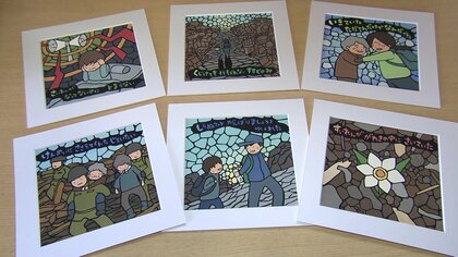 “あの日”感じた思いをイラストに　一緒に震災を乗り越えた姉妹で宮古の魅力を発信【岩手発】