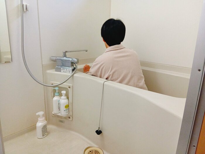 （5）最後のお風呂掃除をする