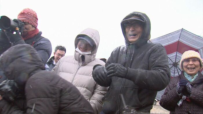 寸劇は集まった人を笑顔に