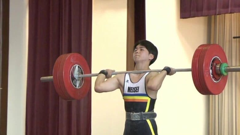 目指すは次のオリンピック　高校3年生のウエイトリフティング・増子創也選手　県高校新記録も「まだまだ通過点」【福島発】｜FNNプライムオンライン