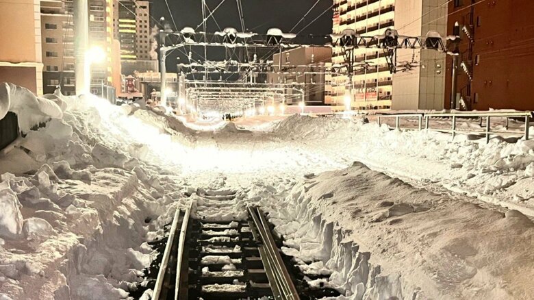 【災害クラスの大雪…1月29日のくわしい運休情報】JR北海道が除雪作業確保で最終列車繰り上げ_きょう113本運休_2万6000人に影響〈北海道〉｜FNNプライムオンライン