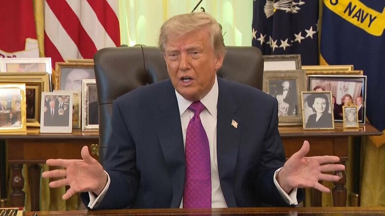 トランプ大統領「史上最大規模の石油取引」ベネズエラ埋蔵量の5分の1相当の権益確保を主張　巨額投資リスクも｜FNNプライムオンライン