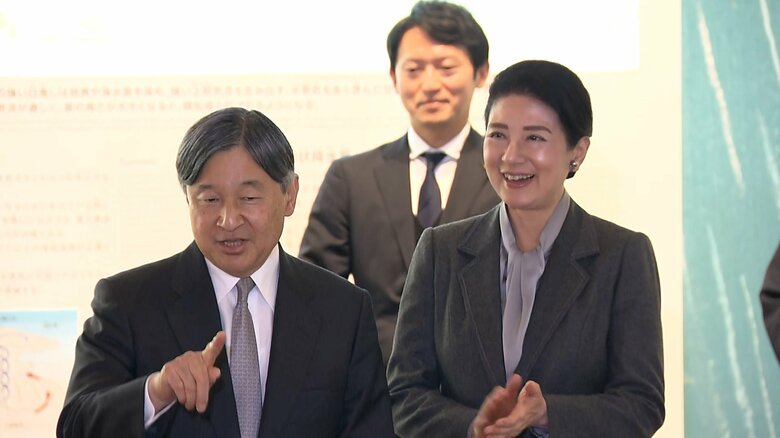 天皇皇后両陛下が小学生の防災学習を視察　「防災について学んでくださいね」と交流　神戸での日程終了｜FNNプライムオンライン