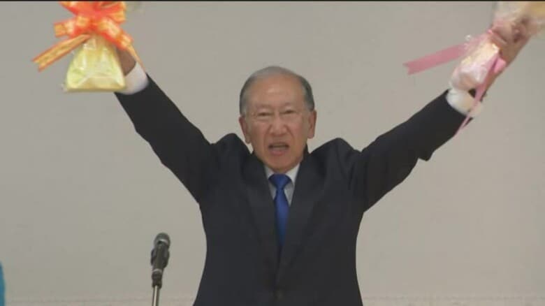 【大田市長選挙】現職の楫野弘和氏が3回目の当選　新人を430票の僅差で破る（島根）｜FNNプライムオンライン