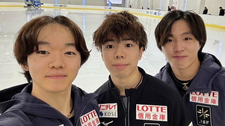 鍵山優真、佐藤駿、三浦佳生「また戻ってこよう」3人で誓った約束の場所へ!五輪への切符をつかむ勝負の全日本|FNNプライムオンライン