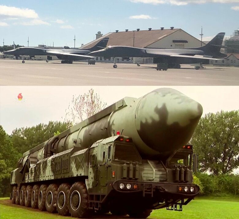 北朝鮮「火星18」発射前後に米空軍大型爆撃機3機が異例の日本着陸　韓国には42年ぶり米戦略ミサイル原潜が入港｜FNNプライムオンライン