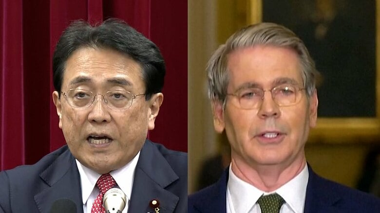 アメリカ財務長官の来日時に赤沢大臣が接遇へ　ベッセント氏が19日に万博訪問　関税交渉を行うかは慎重に検討｜FNNプライムオンライン