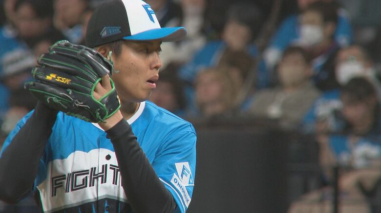 12回表に三者凡退に抑えた杉浦稔大投手