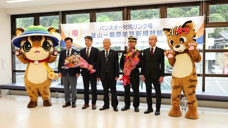 厳原～釜山航路で対馬の経済活性化に期待がかかる