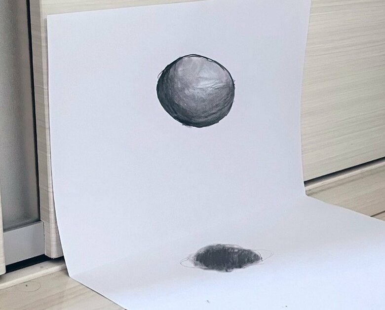 光が当たる部分や影にこだわった（提供：Pekepomさん）