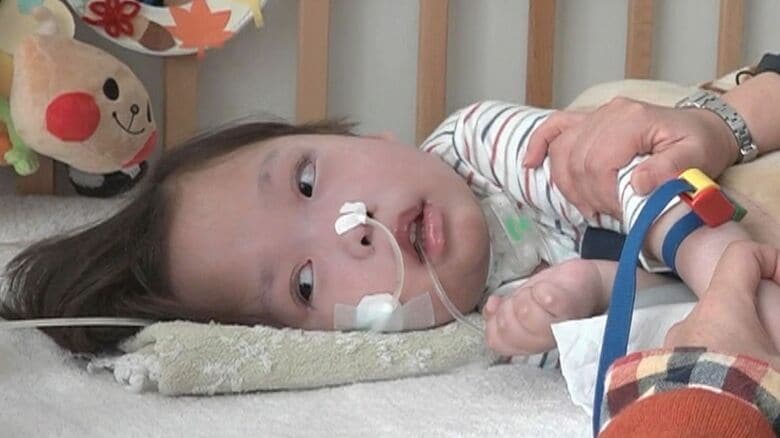 田中医師が往診する医療的ケア児