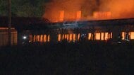 養豚場で複数の建物が燃える火事　1人の遺体見つかり従業員2人と連絡取れず　鳥取・南部町