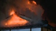 住宅など3棟を全焼 焼け跡から1人の遺体 約5時間40分延焼【岡山・美作市】