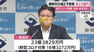観光客へのクーポン配布など地域経済活性化策 静岡市の補正予算案 23億円あまり