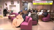 震災後初の津波警報 緊張走る 未明の避難指示<岩手県>