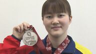 「さっちゃんおめでとう！」卓球・大藤沙月選手が凱旋　世界選手権“銀メダル獲得”に地元が歓喜