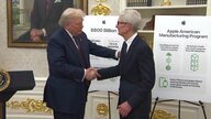 トランプ大統領、アップルが1000億ドル追加投資と発表　アメリカ国内生産拡大へ