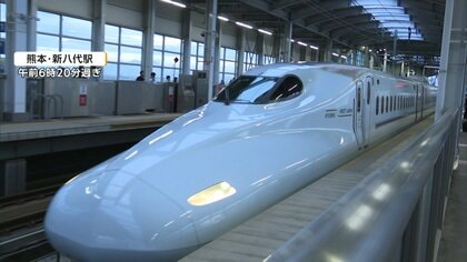 熊本地震52日ぶり九州新幹線全線開通　「学校頑張れる」通学時間半減の高校生も　シルバーウィークは臨時列車運行