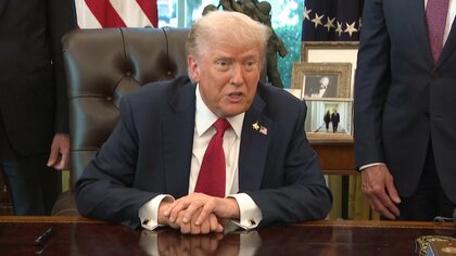 トランプ大統領　ウクライナへトマホーク供与の是非「いわば決定」