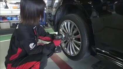 気温が下がり予約が増加　冬タイヤへの交換はお早めに　11月に入るとさらに混雑　福島・郡山市　