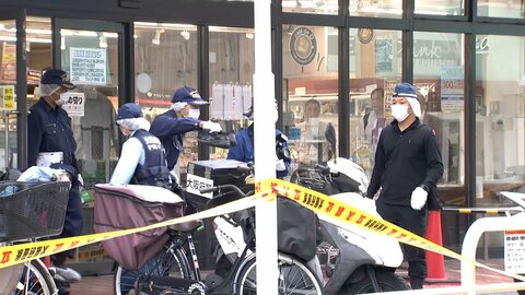 スーパーで女性店員（60代）刺されけが　80代の男を殺人未遂の疑いで現行犯逮捕　2人は知人関係か　大阪・大東市