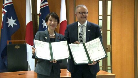 高市総理「日本とオーストラリアは準同盟国」　レアアース、エネルギーなどの供給網強化に向け連携方針を確認