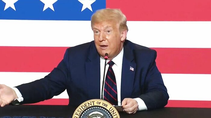トランプ大統領は、郵便投票について「不正が起きる」と批判