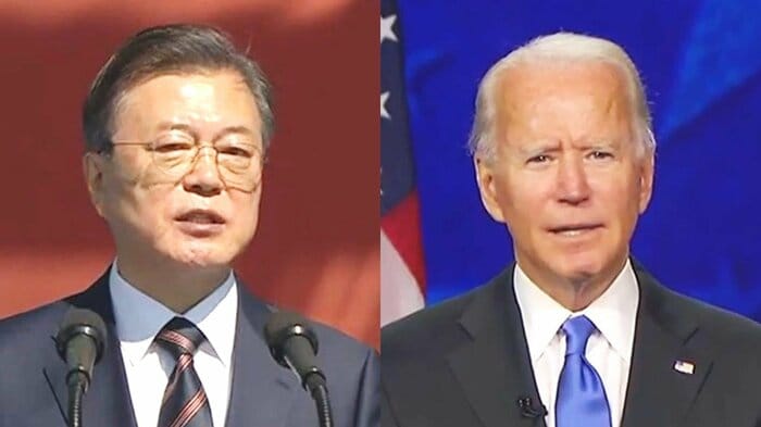 2月4日行われた韓米首脳会談
