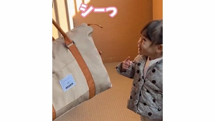 1人で練習するほどワクワクしていたようだ
