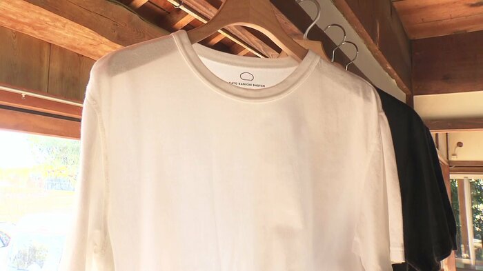 真っ白なTシャツ