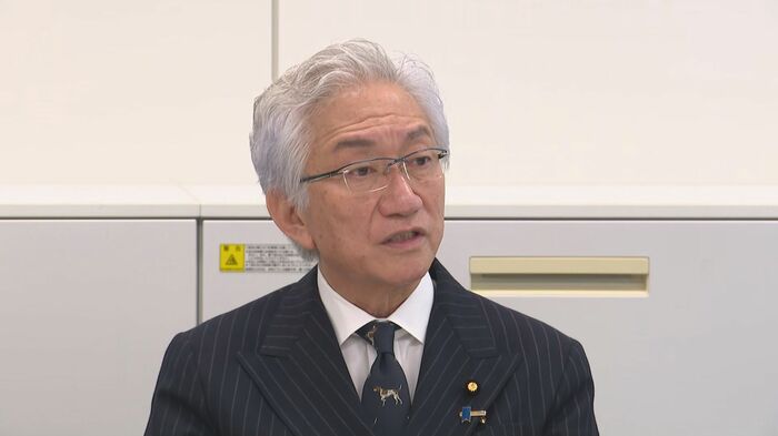 西田昌司共同委員長（15日の与党整備委）