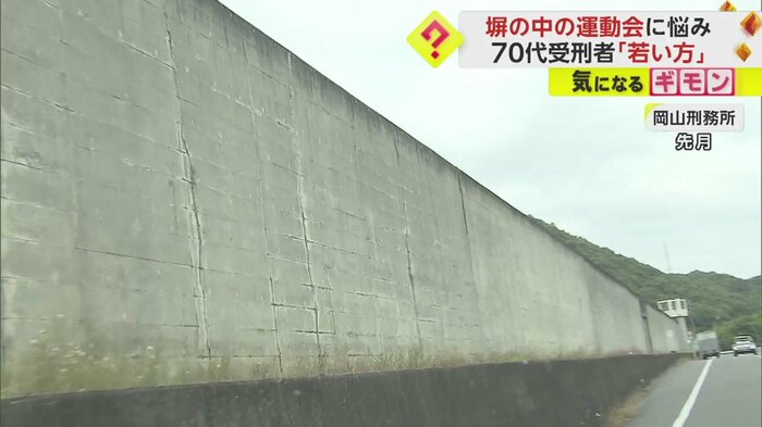 刑務所を囲む高い塀