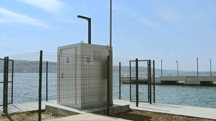 初めて設置された津波観測所 地震発生から5分~7分で津波警報を出せるという