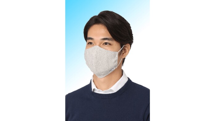 「抗ウイルス加工マスク・冷涼タイプ」(画像提供:青山商事)